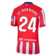 Atletico Madrid Robin Le Normand #24 Replike Domaci Dres 2024-25 Kratak Rukav